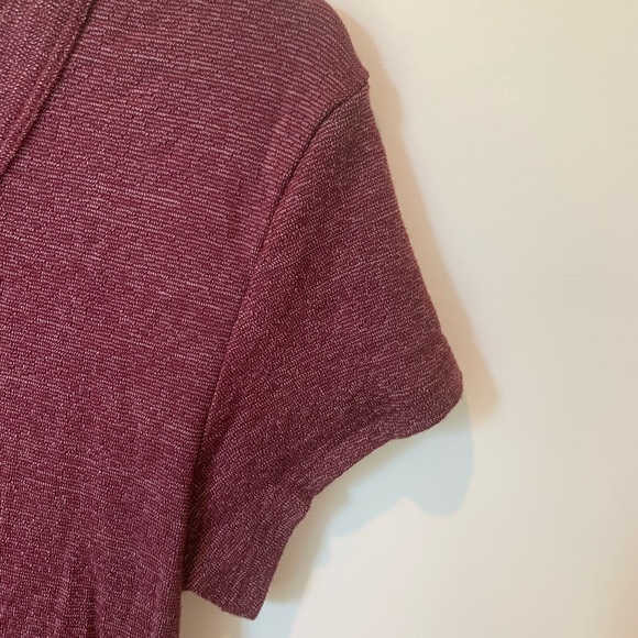 Micheal Stars V Neck Shine Tee for Anthropologie - Picture 4 of 6